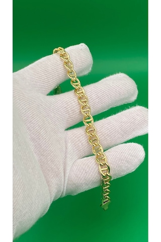 Xuping 14 Ayar Kuyumcu Model Altın Kaplama Bileklik Gold