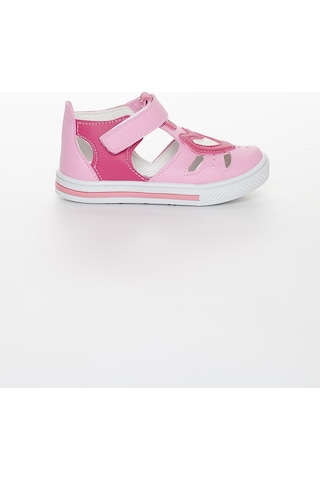 Şirin Bebe Ortopedik Kalpli Pembe Kız Bebe Ayakkabı-1141-pembe Pembe