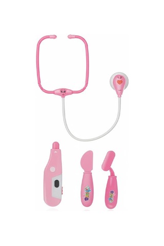 Pasifik Oyuncak Işıklı Doktor Seti Pembe Bs8602b