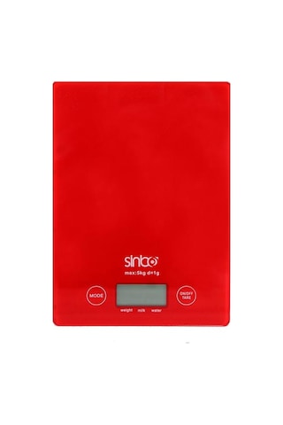 Cam Mutfak Tartısı Terazi Lcd Ekran 5kg/1gr Pilli Cr2032 Gr/ Çok Renkli