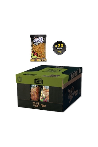 Eti Crax Patlayan Lezzet Chili-Lime Çubuk Kraker 20 x 50 G