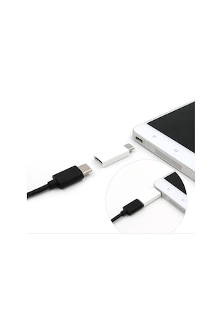 Generic Usb Mikro Usb Erkek Usb-C Type-C Dişi Dönüştürücü