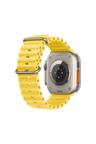 Watch Uyumlu 42mm 44mm 45mm 49mm 1/2/3/4/5/6/se/7/8/ultra Kordon Silikon Kordon