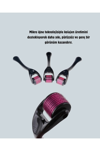 Titanyum Mikro İğneli Dermaroller 1 Mm Kırışıklık Ve Leke Karşıtı