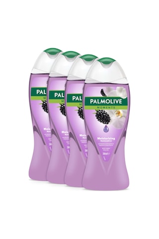 Palmolive Moments Böğürtlen ve Orkide Özleriyle Nemlendirici Banyo ve Duş Jeli 4 x 500 ML