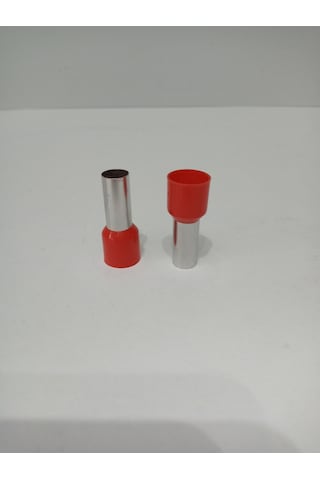 2GA Yalıtımlı Amfi Kablosu Ucu -35mm İzoleli Kablo Ucu -2 Adet