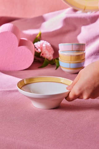 Karaca Talya Kase 14 Cm Sarı