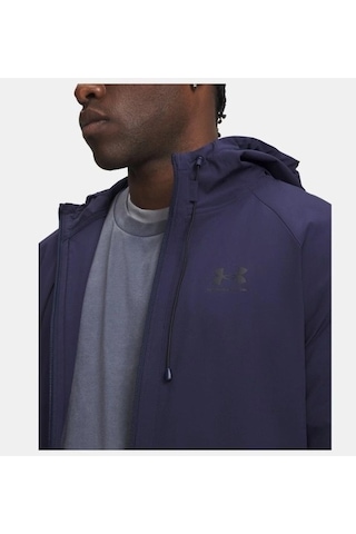 Under Armour Ua Stretch Woven Erkek Rüzgarlık Ceket 6003001-410 Lacivert