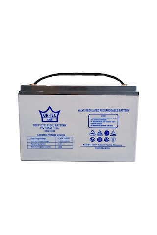 Ortec 100ah 12v Jel Akü