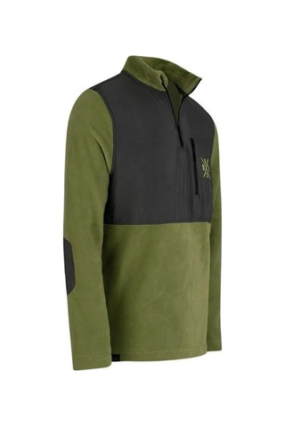 Luo Camp-02 Half-zip Fleece Erkek Yarım Fermuarlı Polar Turuncu Çok Renkli