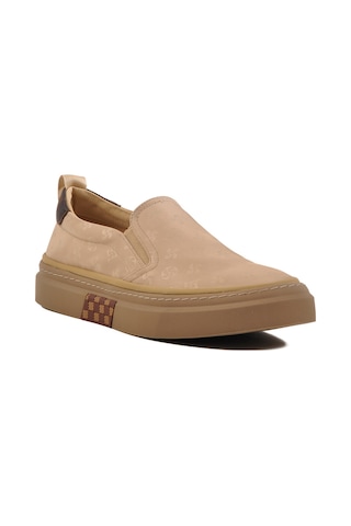Guja Bej Hafif Slip-on Erkek Casual Ayakkabı 25y501-6 M Bej