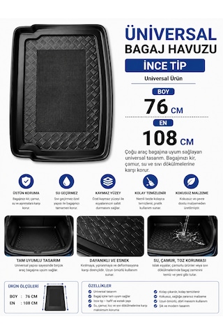 Üniversal İnce Tip Bağaj Havuzu