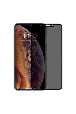 Apple Uyumlu Iphone 11 Tam Kaplayan Gizlilik Filtreli Privacy Görünmez Hayalet Ekran Koruyucu Telefon Camı