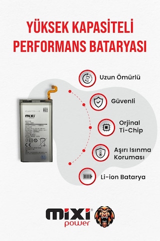 Samsung Galaxy A8 Plus Uyumlu Tam Kapasite Batarya
