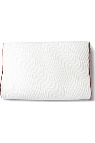 Rahatsan Şerit Kahve Boyun Destekli Ortopedik Visco Yastık