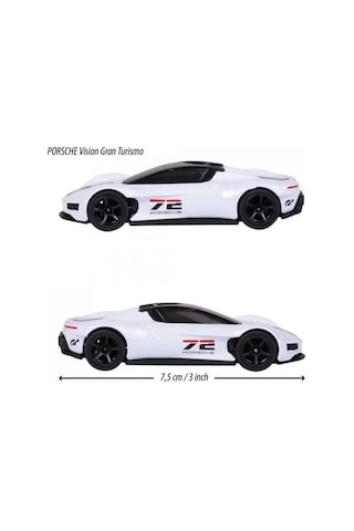 Majorette Porsche Motorsport Deluxe Araçlar - Vision Gran Turismo Beyaz 212053161
