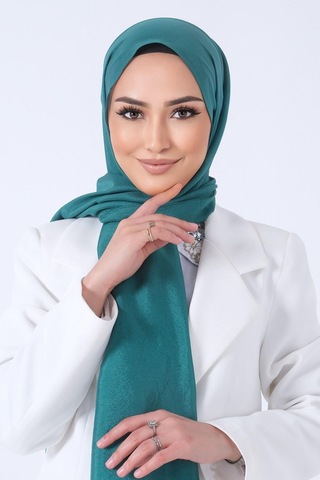 Harem Scarf Brisa Vual Şal - Yosun Yosun