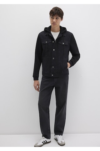 Mavi - Lenny 90lar Rinse Antrasit Jean Ceket 0112735-90769 Antrasit
