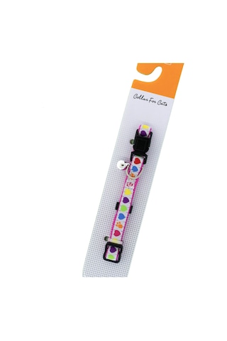 Luxury Paws Kedi Boyun Tasması Desenli Kalpli 10mm-30CM