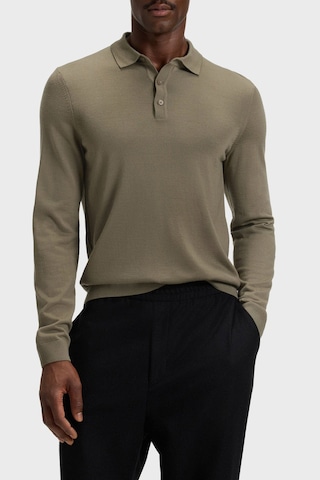 Boss Erkek Polo Yaka Kazak 50476357 245 Haki Haki