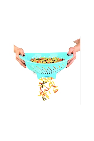 Makarna Süzgeci - Akıllı Makarna Süzgeci Renkli