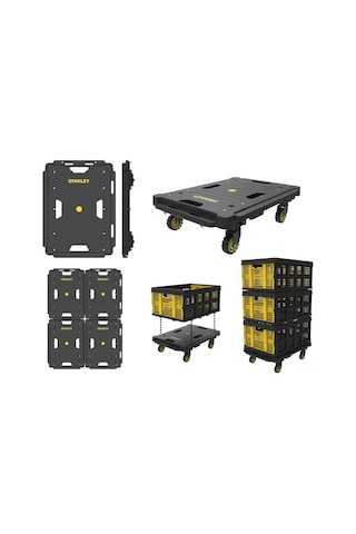 Stanley PC531 137 KG 55 x 45 CM Dört Tekerli Yük ve Paket Taşıma Arabası