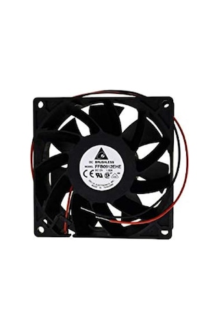 Delta Ffb0912ehe ,92x38mm 12vdc 110-cfm 2-kablo Fan
