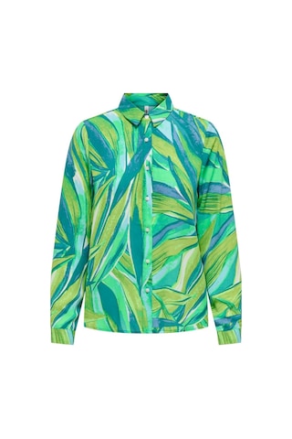 Only Onlalma Lıfe Poly L/s Shırt Aop Yeşil