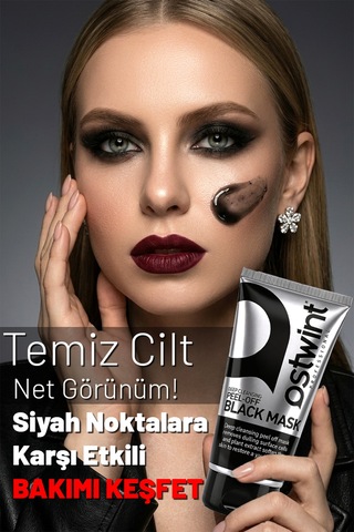 Ostwint Professional Peel-Of Soyulabilir Siyah Maske 150 ML