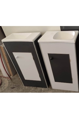 Karavanlara Özel İDATES - Eyveli Banyo Dolabı ( Evye+Dolap)