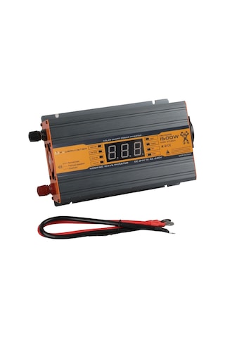 Powermaster Pm-1500b 24 Volt 1500 Watt Led Ekranlı Power Inverter
