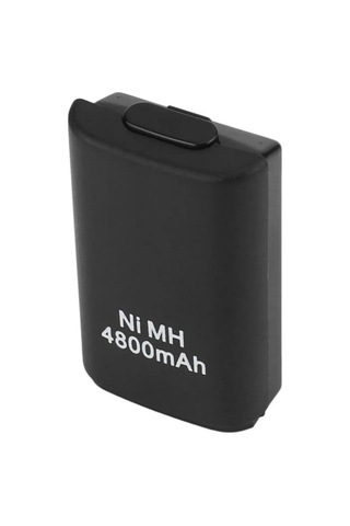 Xbox 360 Pc Uyumlu Kablosuz Analog Oyun Kolu Ve 4800mah Batarya Seti Siyah