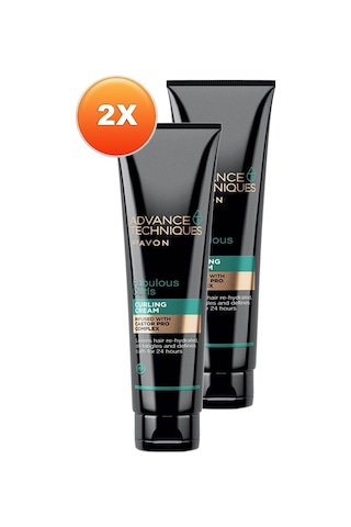 Avon Advance Techniques Bukle Şekillendirici Durulanmayan Saç Bakım Kremi 2 x 150 ML