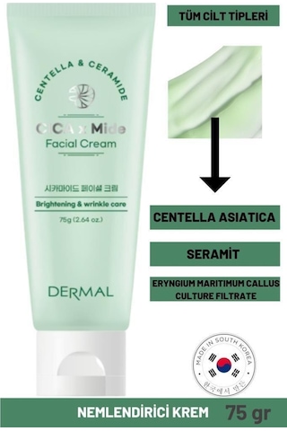 Dermal Centella Seramid Sakinleştirici Ve Göz Ve Yüz Bakım Dermal.cıca.004-02