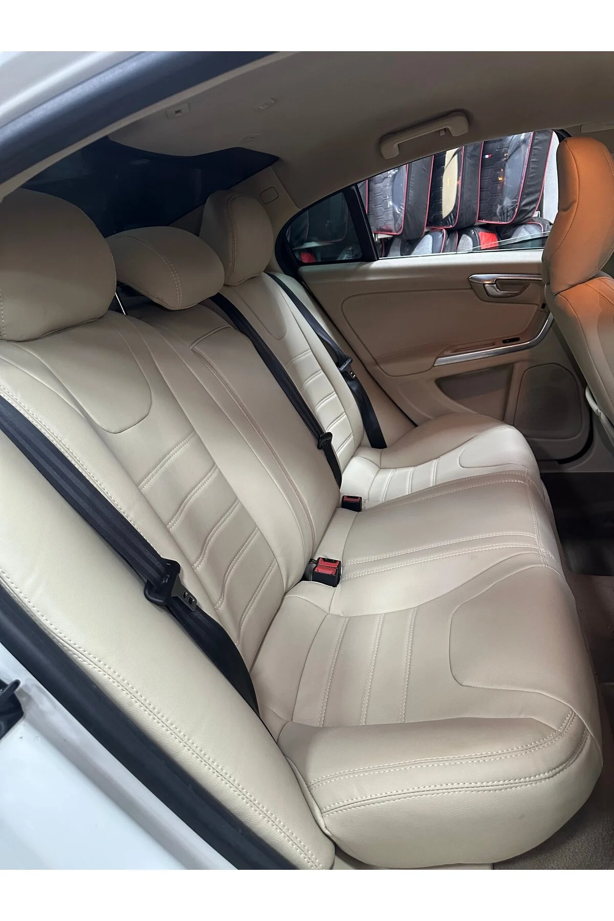 Volvo S60 Araca Özel Koltuk Kılfıı Bej
