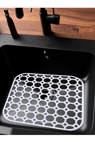 Vasilisa Krasa Mutfak Lavabosu İçin Izgara, Kare 25,5 25,5 Cm 279565526 Beyaz