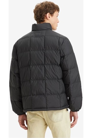 Levis Erkek Mont A8568-0000 Pıedmont Short Puffer Jet Black Siyah