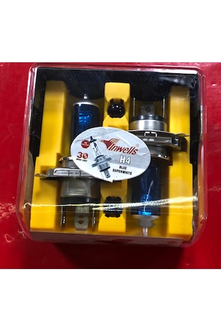 İnwells 12V H4 100 W Xenon Effect Süper Beyaz Işık