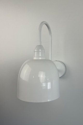 Nolvo Beyaz Renk Aplik Tekli Duvar Lambası Salon Koridor Restoran Dekoratif Aplikleri Beyaz