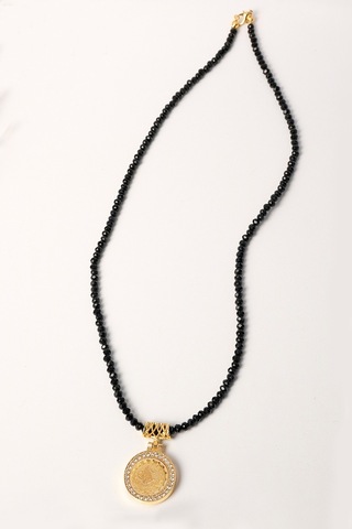 Ena Tuğralı Safir Taşlı Kolye