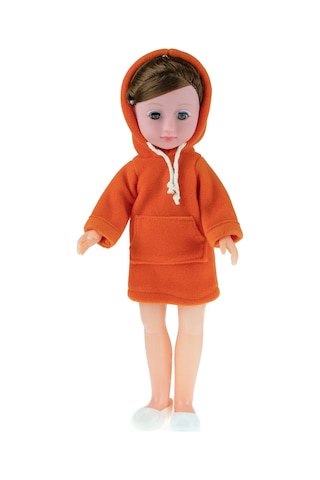 Oyuncak Bebek Elisa Kapşonlu Konuşan Bebek 42 Cm