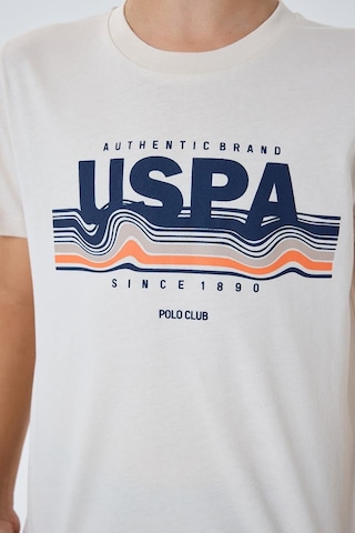 U.S. Polo Assn. Erkek Çocuk Kısa Kollu Pijama Takım Beyaz-2312 Beyaz