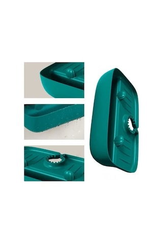 Mufunye Mavi Silikon Lavabo Fıçıcıya Uyumlu Su Spreyi Önleyici, Sulama Akışını Sinkeye Yönlendiren, Sponge Ve Sabun Depolama Organizerı Yeşil