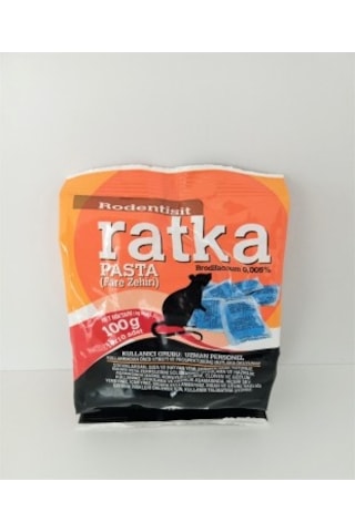 Ratka Fare Zehiri 3 Adet 100 Gr Fare Pastası Fare İlacı