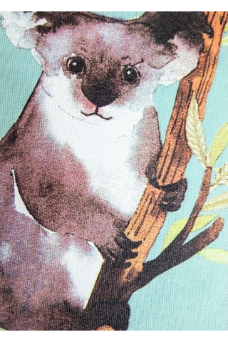 Organik Erkek Çocuk Sweat - Mint Mint Yeşili