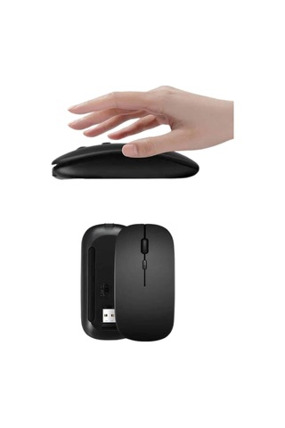 Kablosuz Mouse Şarjlı Bluetooth Wireless Çift Modlu Sessiz 24181505