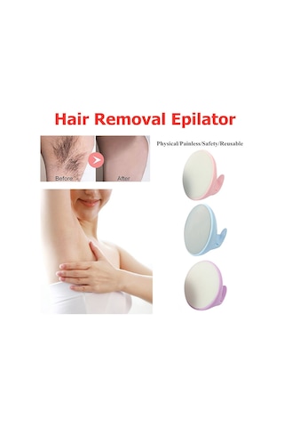 Mordely Fiziksel Tüy Dökücü Epilatör Ağrısız Mor