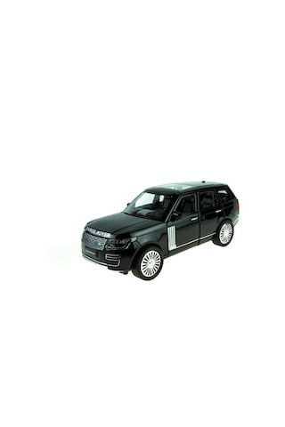 1:24 Ölçek Metal Model Super Suv Çek Bırak Işıklı Sesli Siyah