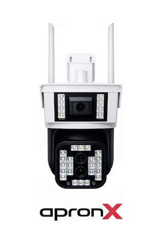 Apx-wp363oz 9mp 10x Zoom 2.8mm-12mm İki Kamera Wifi Ptz