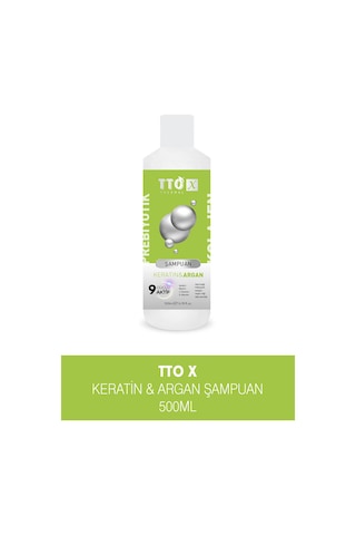 Tto X Keratin Ve Argan Özlü Saç Şampuanı Kolajen Ve Prebiyotik Tüm Saçlar Tto X Keratin Ve Argan Özlü Saç Şampuanı Kolajen Ve Prebiyotik Tüm Saçlar